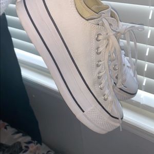 Platform low top converse